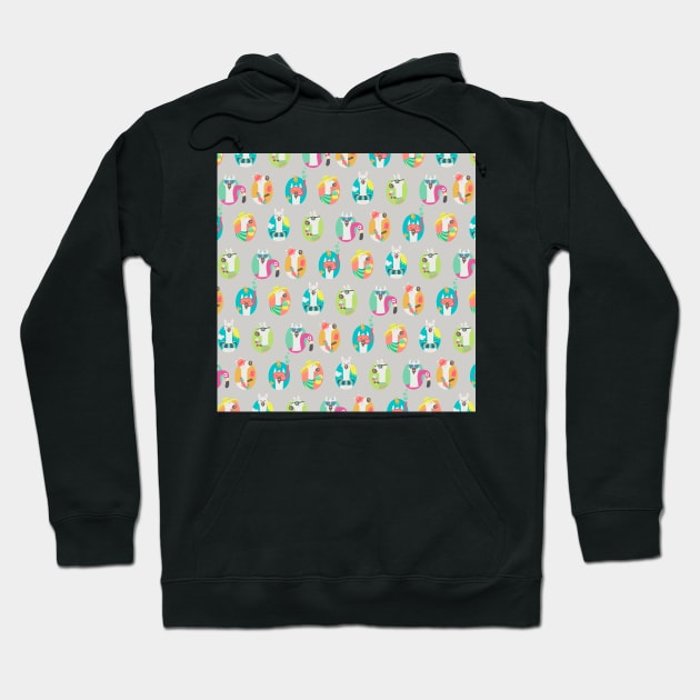 Summer llama Hoodie by melomania